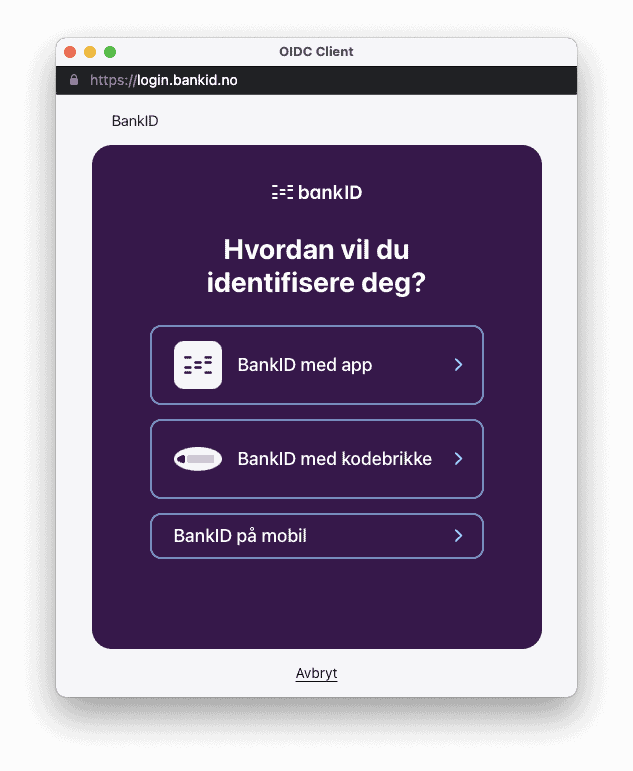 Bankid alternativ for inloggning